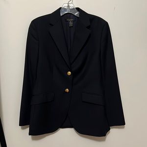 Women’s classic Brooks Brothers blue blazer size 8P